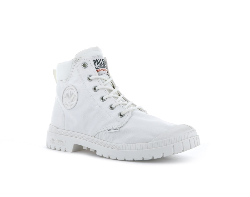 Palladium Pampa Sp20 Cuff Wp Star White