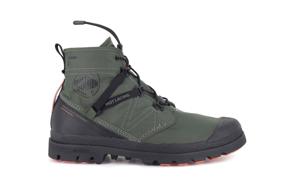 Palladium Pampa Travel Lite Waterproof Olive