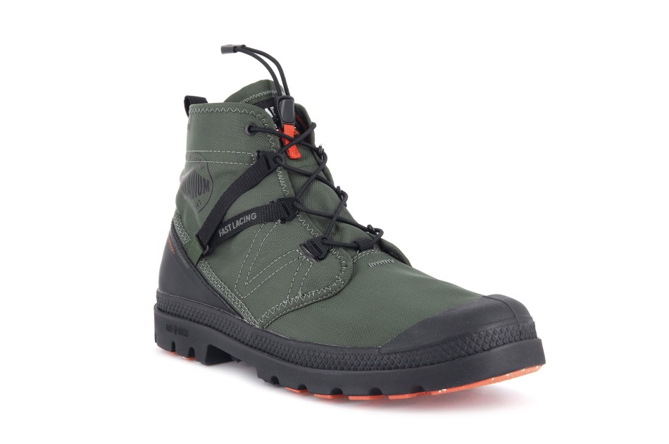 Palladium Pampa Travel Lite Waterproof Olive
