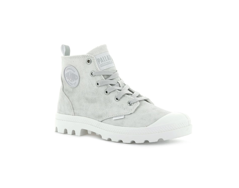 Palladium Pampa Zip Desertwash Star White