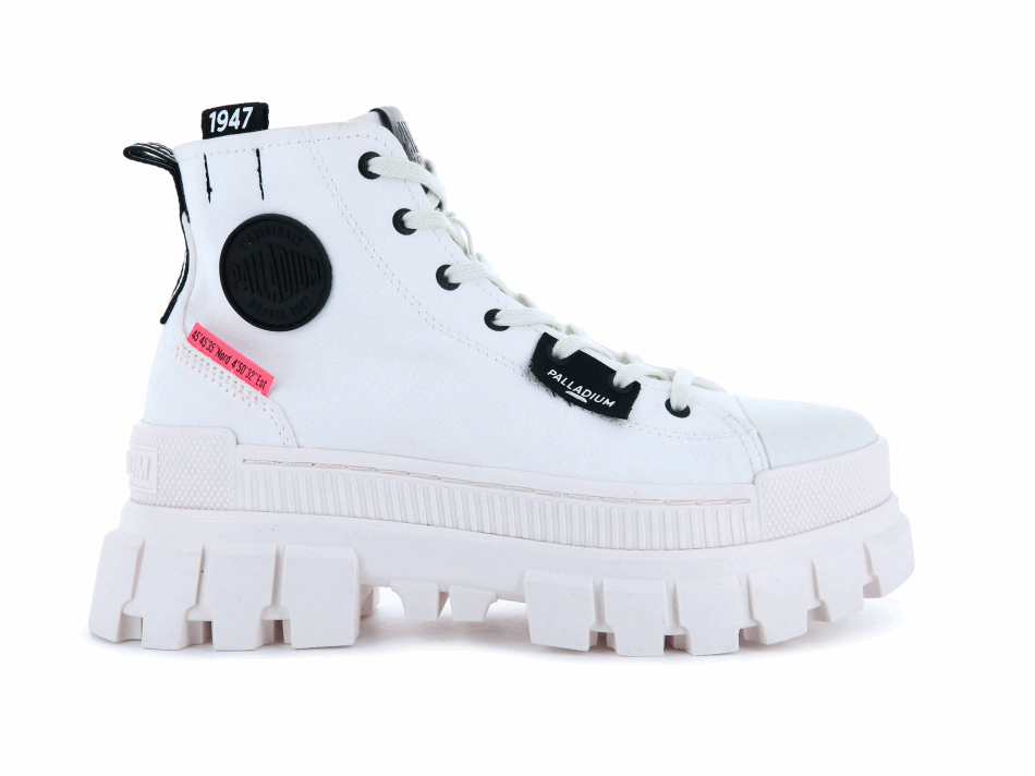 Palladium Revolt Hi Tx Star White Marshmallow