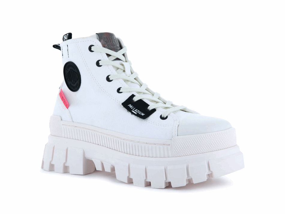 Palladium Revolt Hi Tx Star White Marshmallow