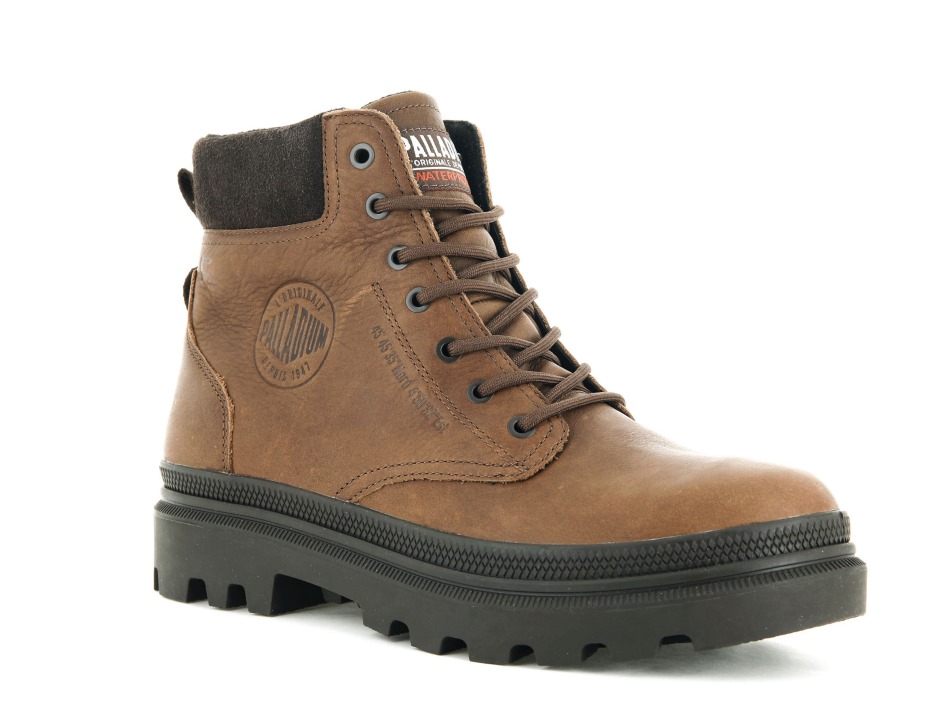 Pallatrooper Sc Wp Beeswax Brown Palladium