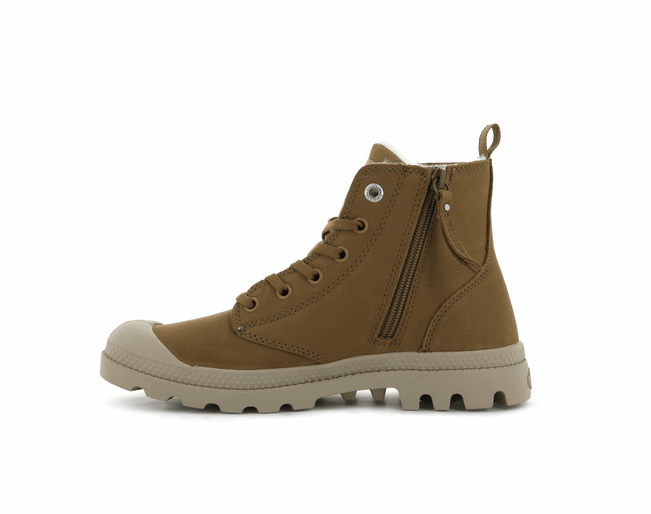 Pampa Hi Zip Wl Palladium Dear Brown