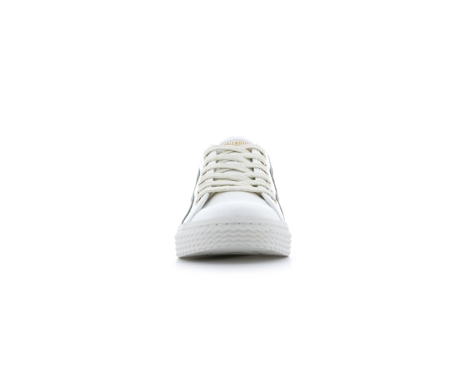 White-Khaki Tempo 02 Cvs Palladium