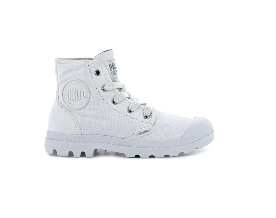 Womens Pampa Hi Star White Palladium