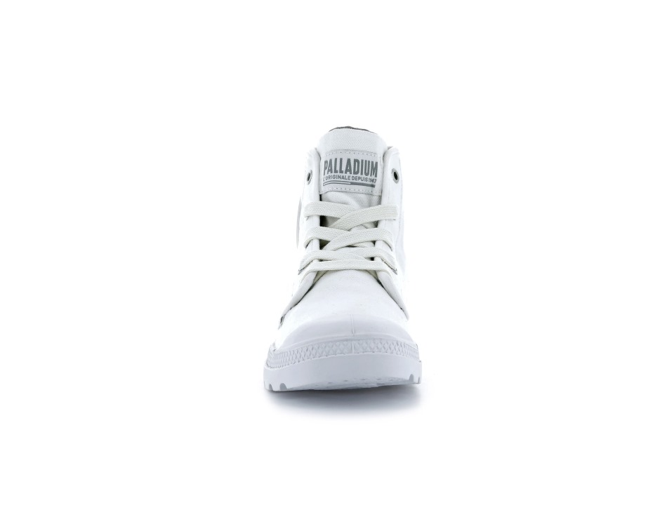 Womens Pampa Hi Star White Palladium