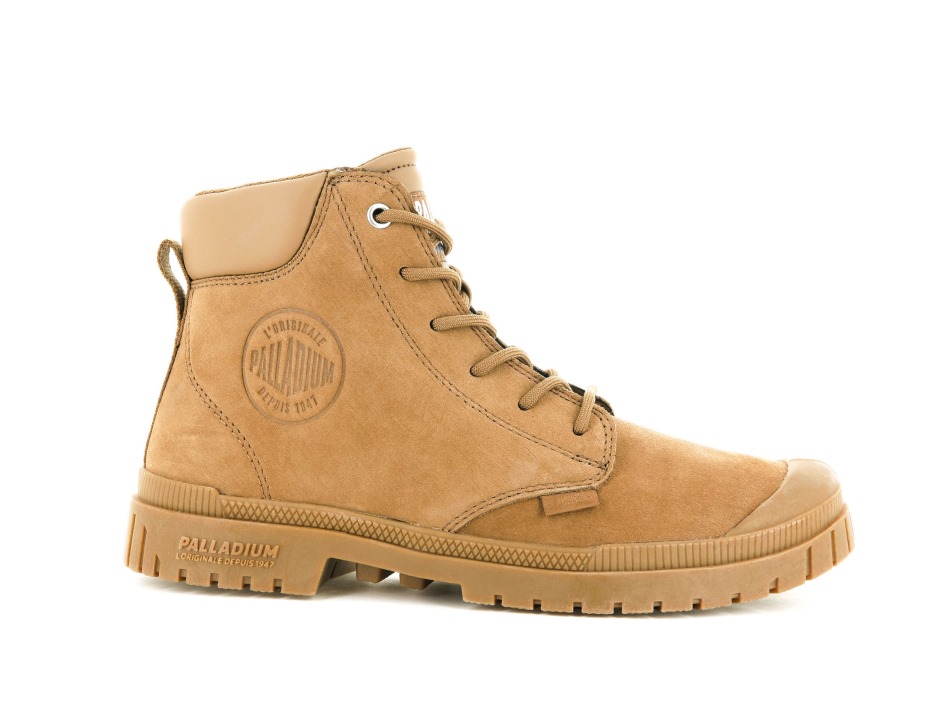 Palladium Mahogany Sp20 Cuff Leather Waterproof