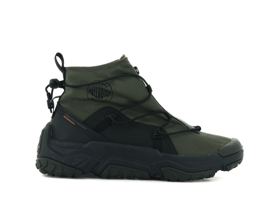 Palladium Off-Grid Hi Zip Waterproof Olive Night