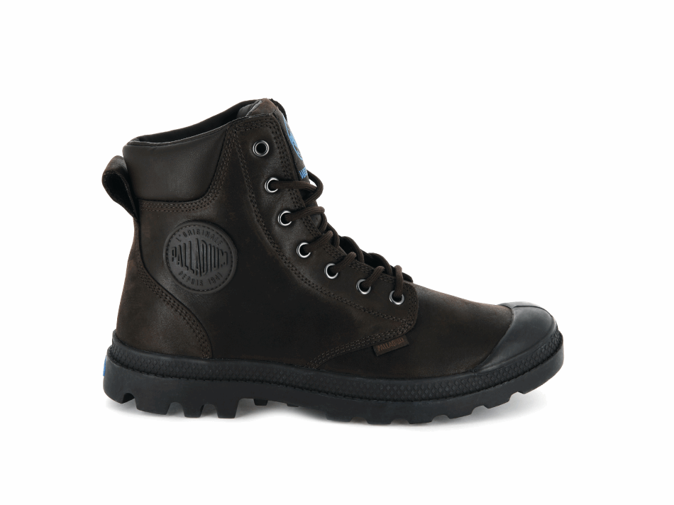 Palladium Pampa Cuff Wp Lux Chocolate