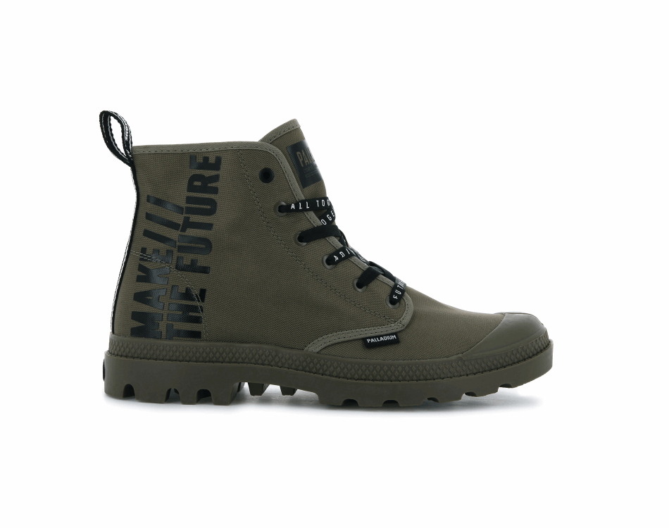 Palladium Pampa Hi Future Dusky Green
