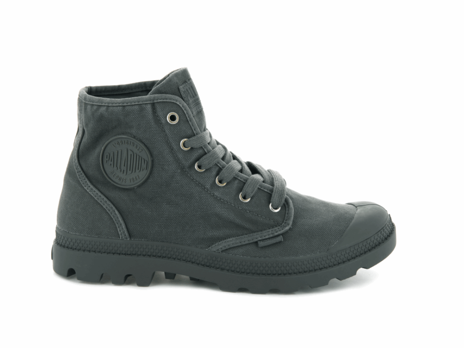 Palladium Pampa Hi Metal Black