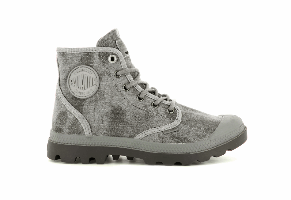 Palladium Pampa Hi Wax Moon Rock