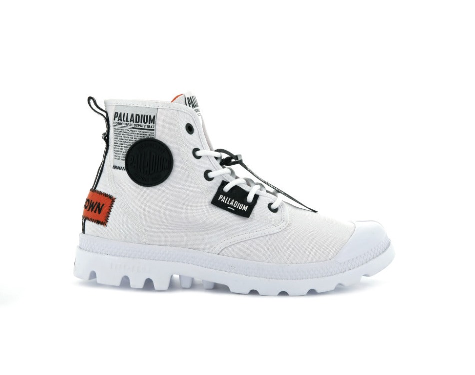 Palladium Pampa Lite Overlab White