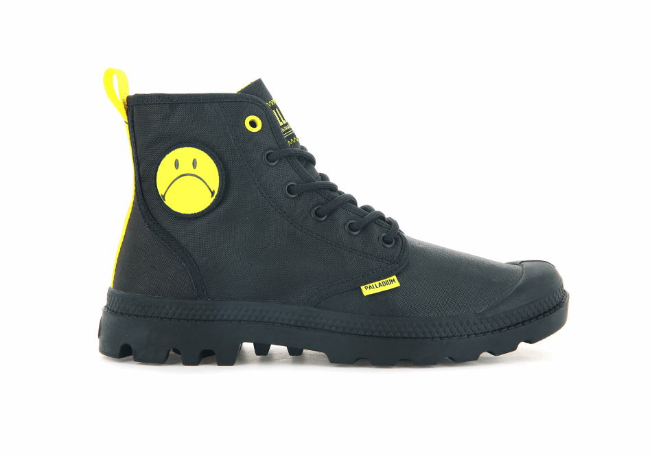 Palladium Pampa Smiley Change Black