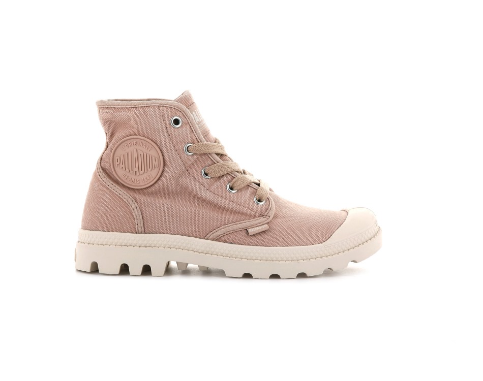Palladium Womens Pampa Hi Rose Brick