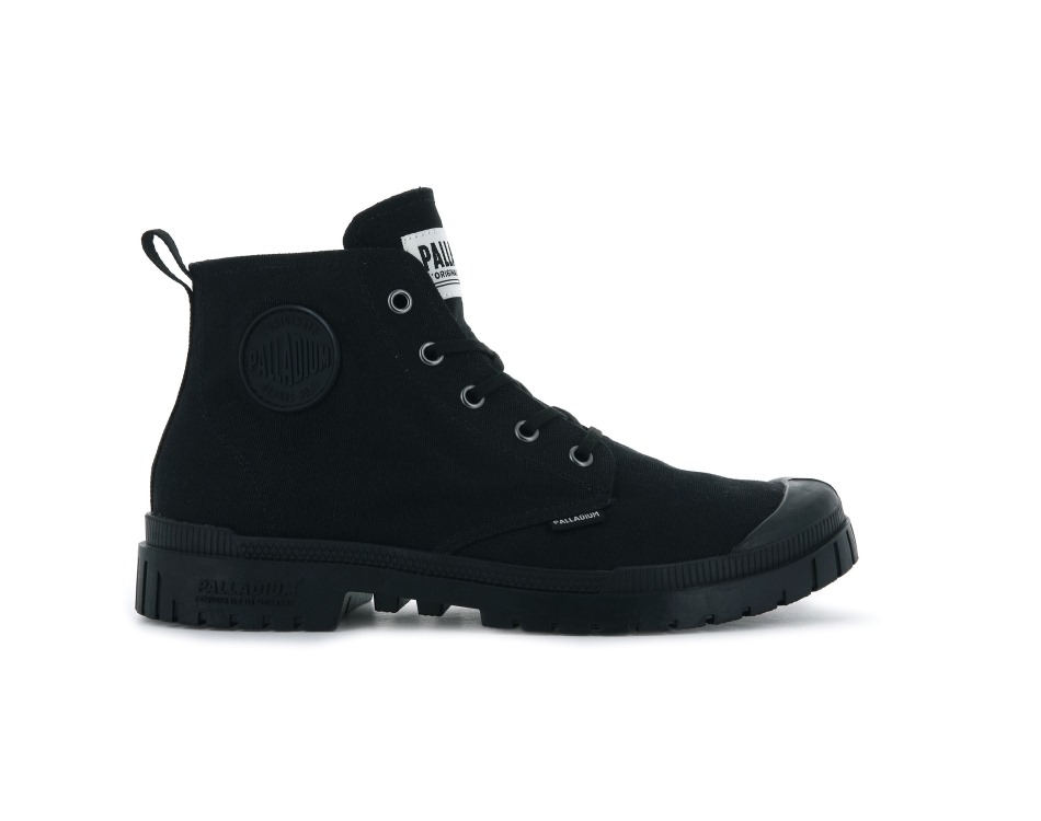 Palladium Pampa Sp20 Hi Canvas Black