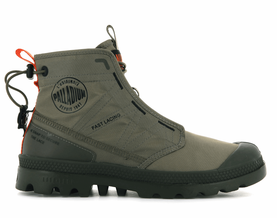 Palladium Pampa Travel Lite Dusky Green
